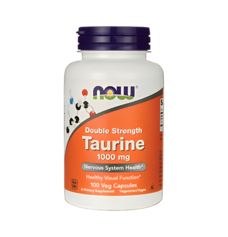 NOW Foods Taurine 1000mg Double Strength 100 Kapslar