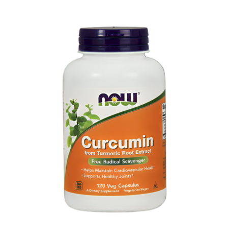 NOW Foods Turmeric Curcumin 120 Kapslar