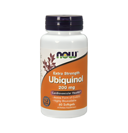 NOW Foods Ubiquinol 200mg 60 Mjukgelkapslar