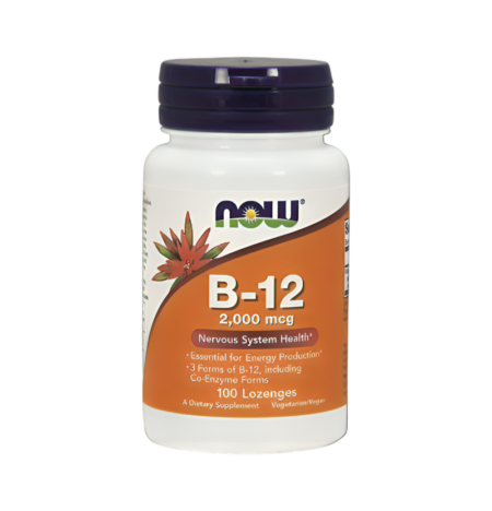 NOW Foods Vitamin B-12 2000µg 100 Sugtabletter