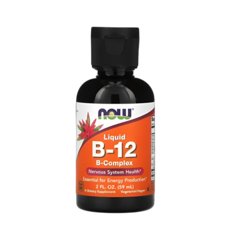 NOW Foods Vitamin B-12 B-Complex 59ml Vätska