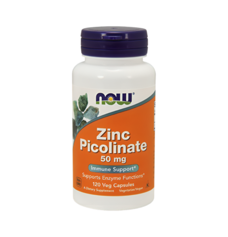 NOW Foods Zinc Picolinate 50mg 120 Kapslar