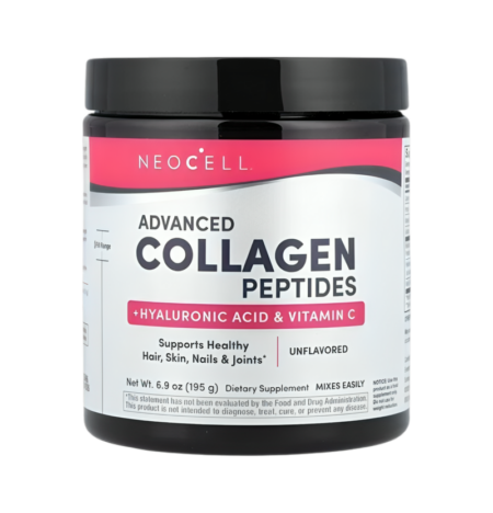NeoCell Advanced Collagen Peptides with Vitamin C & Hyaluronic Acid 195g Pulver