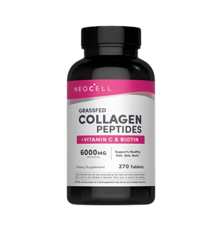NeoCell Grassfed Collagen Peptides + Vitamin C & Biotin 270 Tabletter