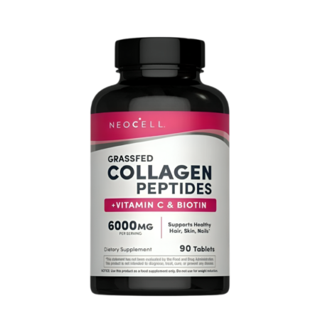 NeoCell Grassfed Collagen Peptides + Vitamin C & Biotin 90 Tabletter