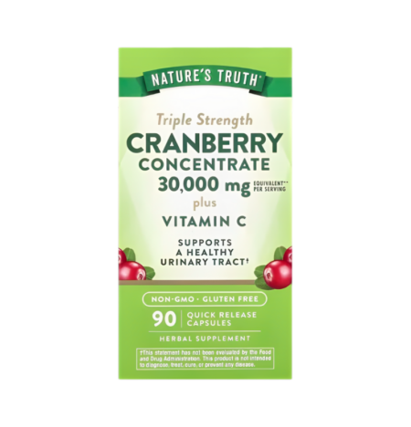 NeoCell Nature's Truth Tripple Strength Cranberry Concentrate plus Vitamin C 90 Kapslar
