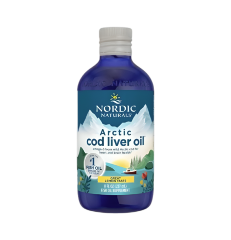 Nordic Naturals Arctic Cod Liver Oil 1060mg Lemon 237ml