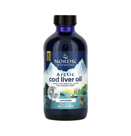 Nordic Naturals Arctic Cod Liver Oil Unflavored 237ml