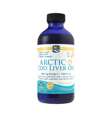 Nordic Naturals Arctic-D Cod Liver Oil Lemon 237ml