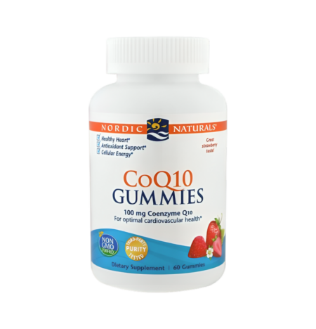 Nordic Naturals CoQ10 Gummies 100mg Strawberry 60 Gummies