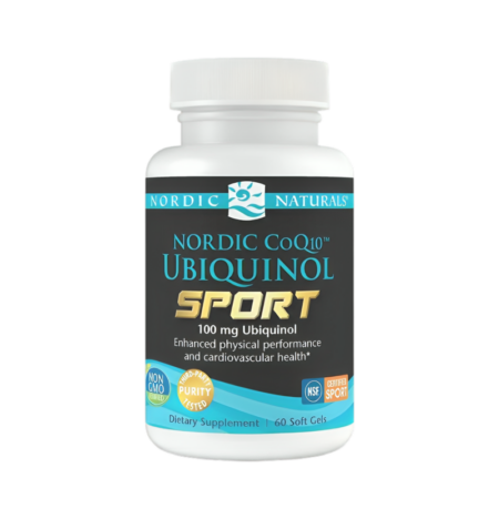 Nordic Naturals Nordic CoQ10 Ubiquinol Sport 100mg 60 Mjukgelkapslar