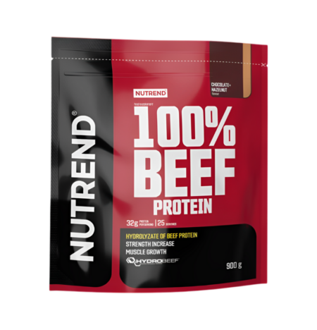 Nutrend 100% Beef Protein Chocolate Hazelnut 900g