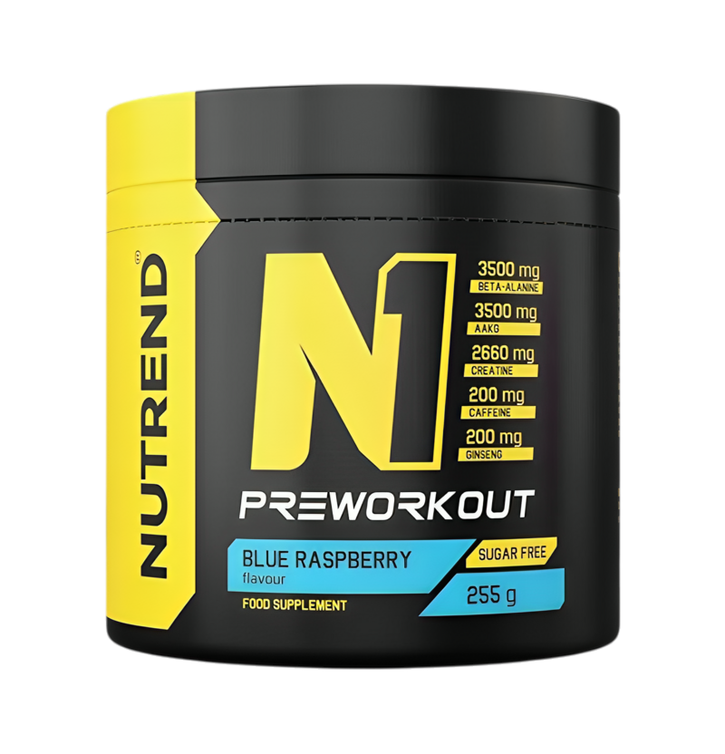 Nutrend N1 Pre-Workout Blue Raspberry 255g
