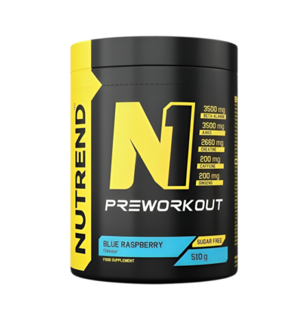 Nutrend N1 Pre-Workout Blue Raspberry 510g