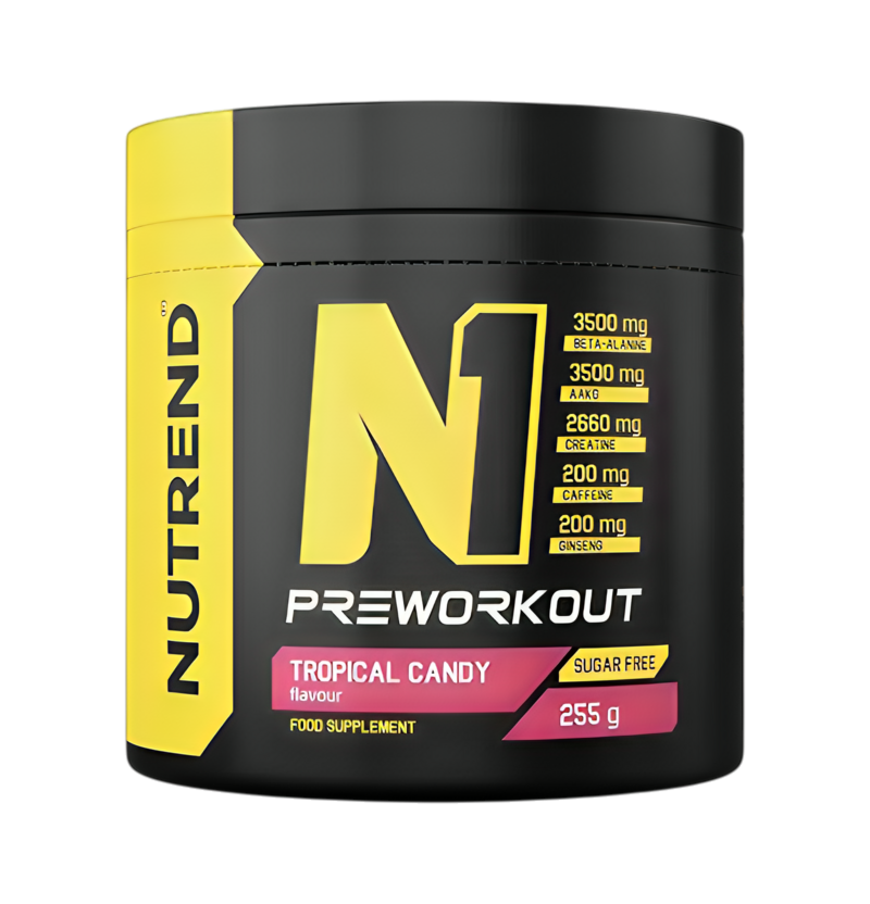 Nutrend N1 Pre-Workout Tropical Candy 255g