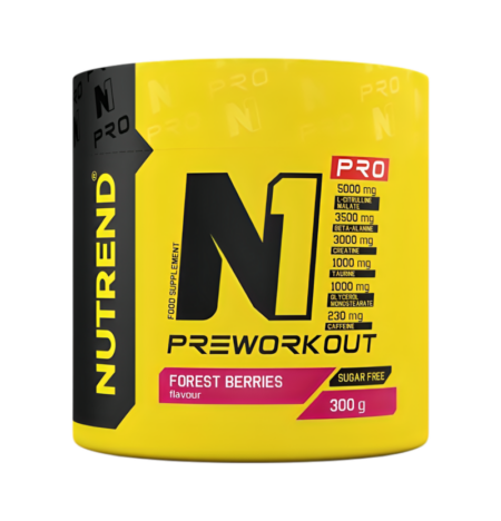 Nutrend N1 Pro Pre-Workout, Forest Berries - 300g