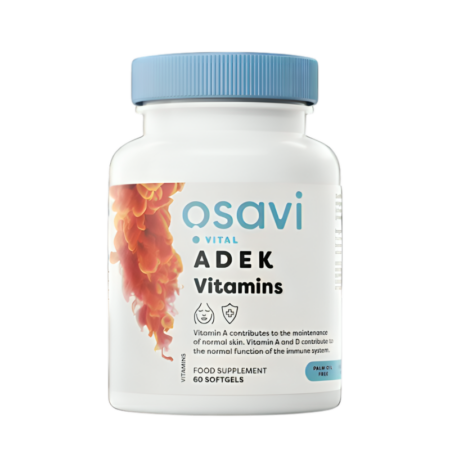 Osavi ADEK Vitamins 60 Mjuka Kapslar