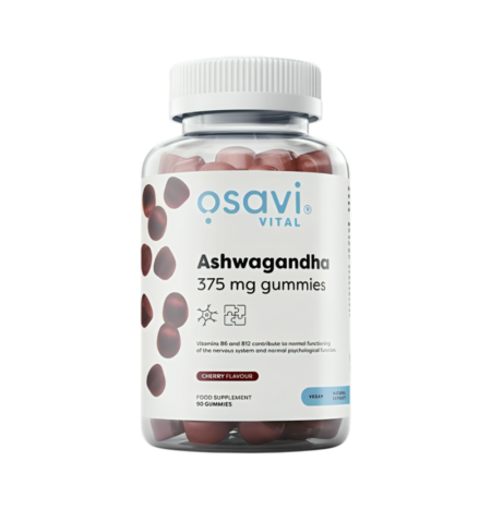 Osavi Ashwagandha 375mg Cherry 90 Gelétabletter