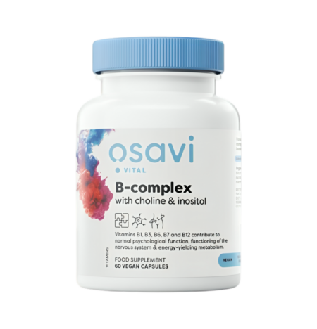 Osavi B-Complex with Choline & Inositol 60 Veganska Kapslar