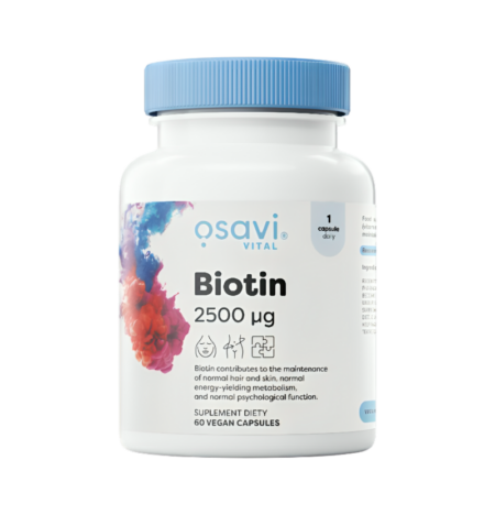 Osavi Biotin 2500mcg 60 Veganska Kapslar