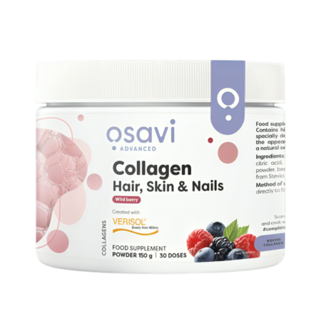 Osavi Collagen Peptides (Hair Skin & Nails) Wild Berry 150g
