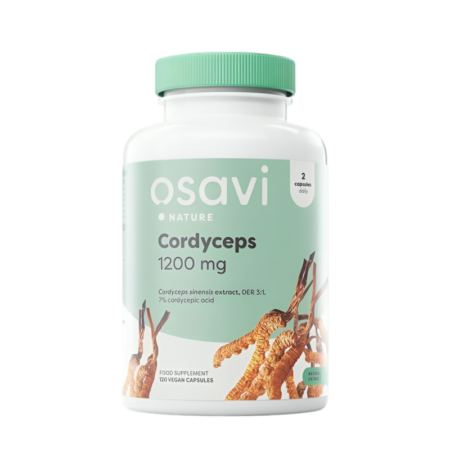 Osavi Cordyceps 1200mg 120 Veganska Kapslar