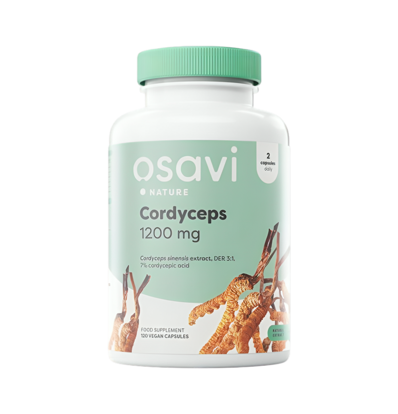 Osavi Cordyceps 1200mg 120 Veganska Kapslar
