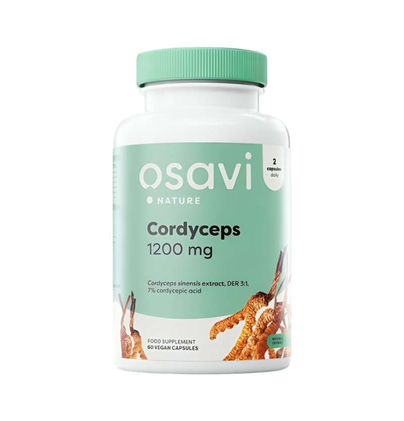 Osavi Cordyceps 1200mg 60 Veganska Kapslar
