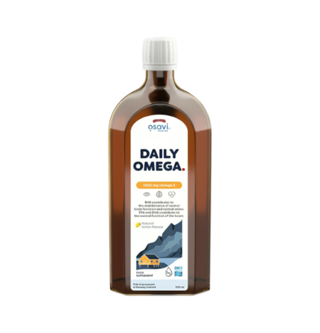 Osavi Daily Omega 1600mg Omega 3 (Natural Lemon) 500ml