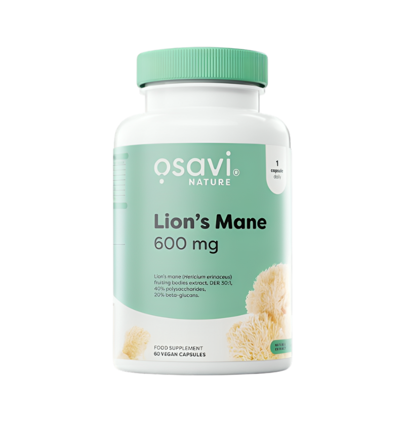 Osavi Lion's Mane 600mg 60 Kapslar
