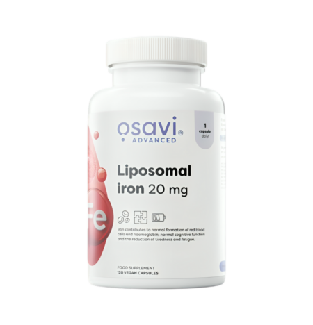 Osavi Liposomal Iron 20mg 120 Veganska Kapslar