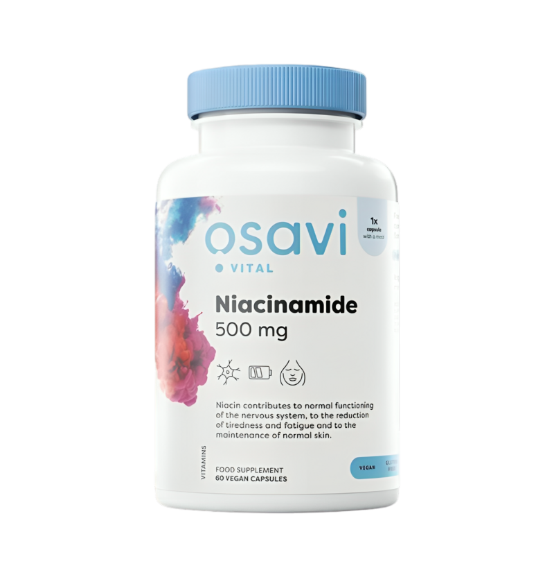 Osavi Niacinamide 500mg 60 Veganska Kapslar