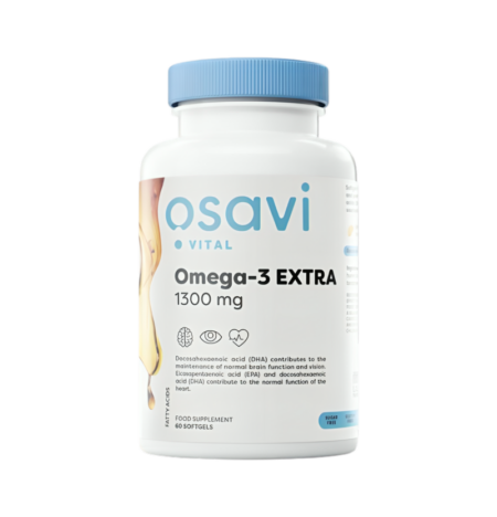 Osavi Omega-3 Extra Molecularly Distilled 1300mg (Lemon) 60 Gelkapslar