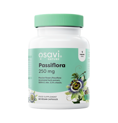 Osavi Passiflora 250mg 60 Veganska Kapslar
