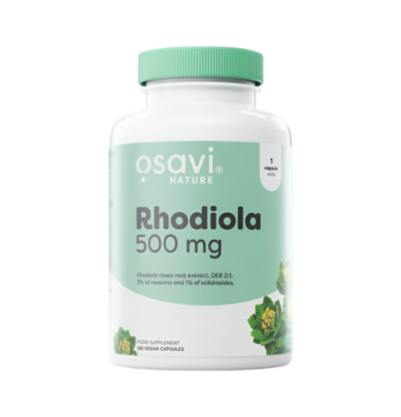 Osavi Rhodiola 500mg 120 Veganska Kapslar