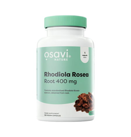 Osavi Rhodiola Rosea Root 400mg 120 Veganska Kapslar