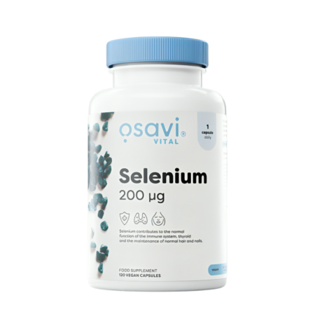 Osavi Selenium 200µg 120 Veganska Kapslar
