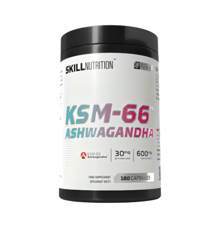 Skill Nutrition KSM-66 Ashwagandha 180 Veganska Kapslar