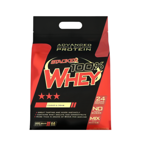 Stacker2 Europe 100% Whey, Cookies & Cream 2000g