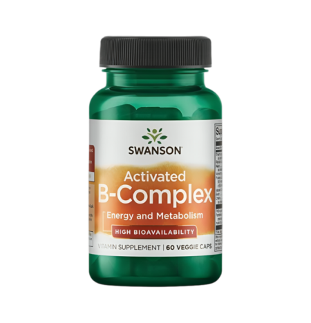 Swanson Activated B-Complex 60 Vegetariska Kapslar