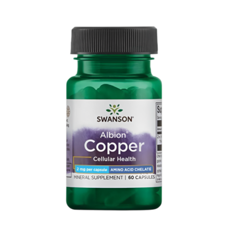 Swanson Albion Copper 2mg 60 Kapslar