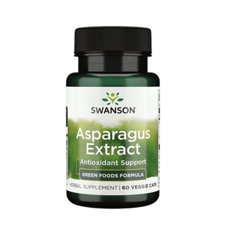 Swanson Asparagus Extract 60 Vegetariska Kapslar