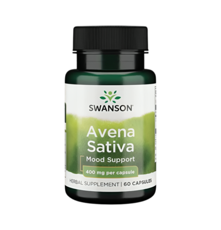 Swanson Avena Sativa 400mg 60 Kapslar