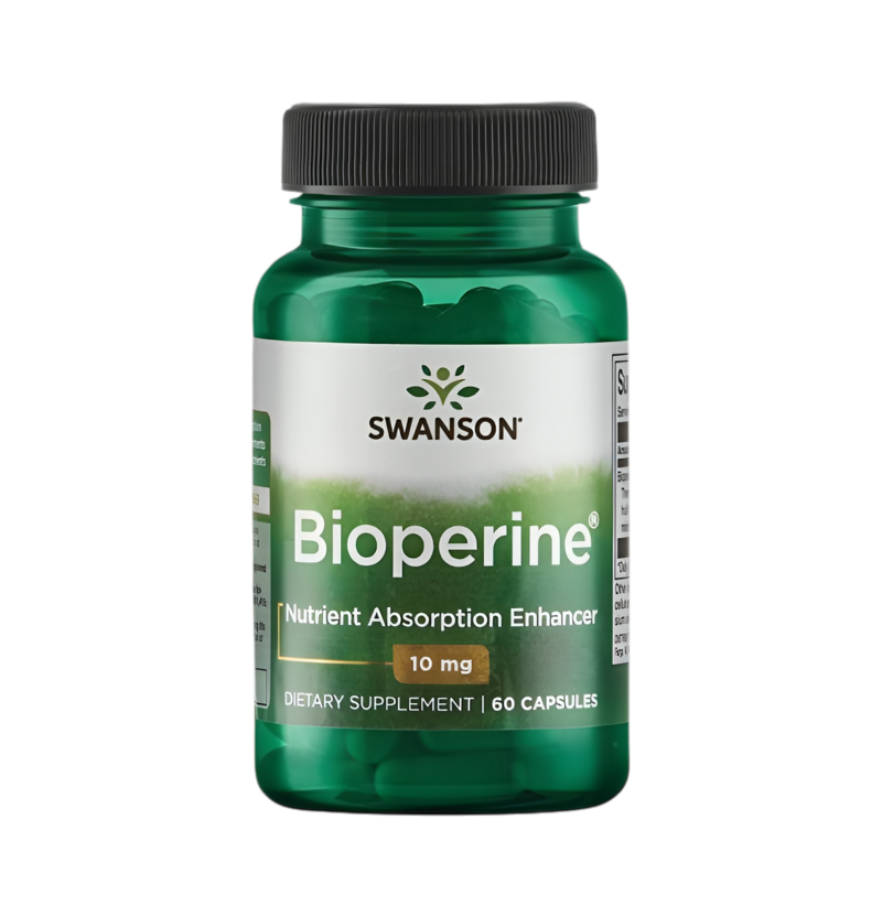 Swanson Bioperine 10mg 60 Kapslar