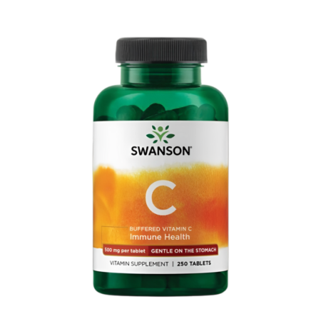 Swanson Buffered Vitamin C 500mg 250 Tabletter
