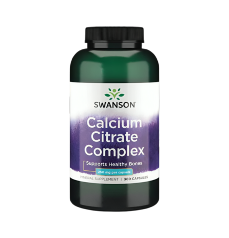 Swanson Calcium Citrate Complex 250mg 300 Kapslar