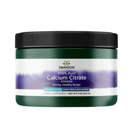 Swanson Calcium Citrate Pulver 227g