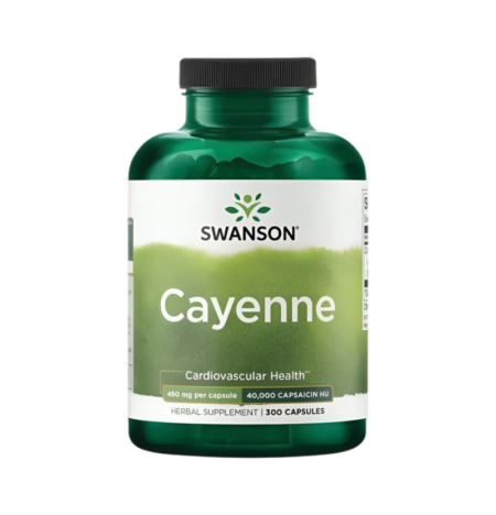 Swanson Cayenne 450mg 300 Kapslar