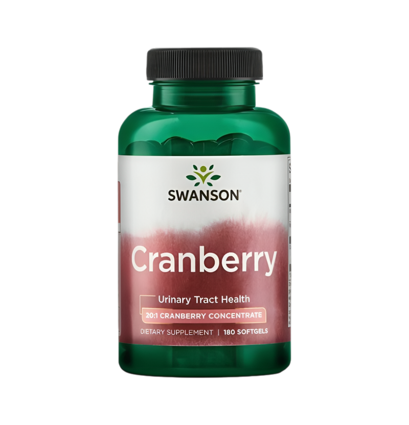 Swanson Cranberry 180 Mjuka gelkapslar