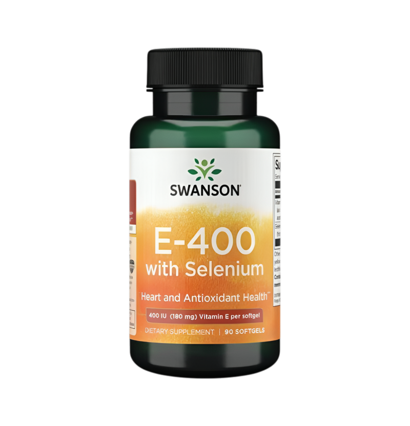 Swanson E with Selenium 400IU 90 Mjukgelkapslar